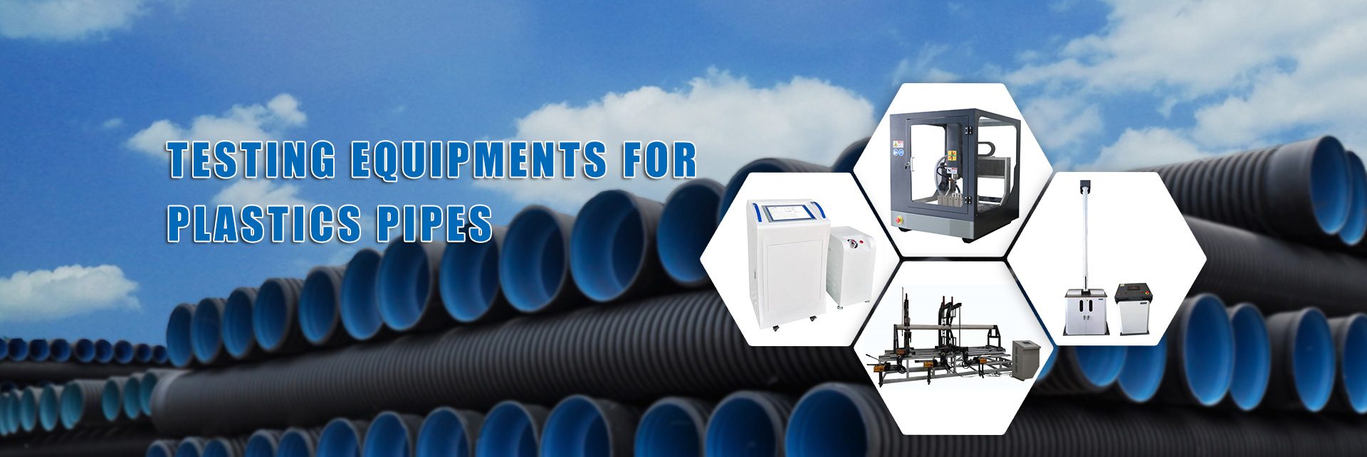banner-plastic pipe testing equipment
